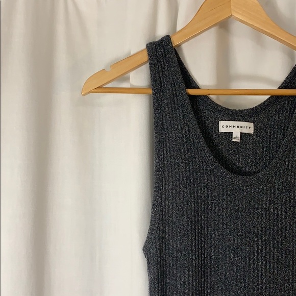 🌚 Community x Aritzia Pepper Grey Bodycon Dress - Picture 5 of 6